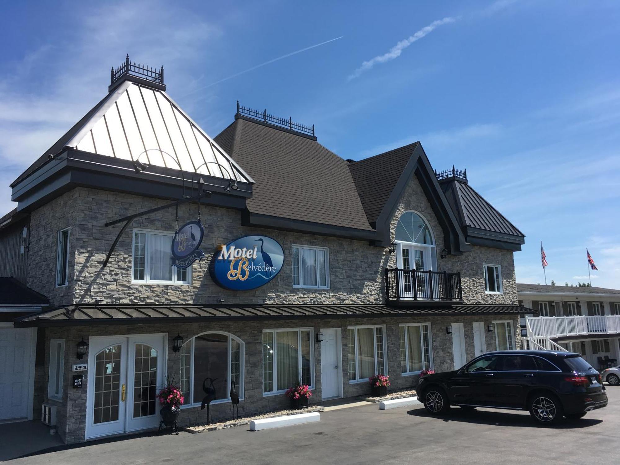 Motel Vue Belvedere Saint-Simeon  Bagian luar foto