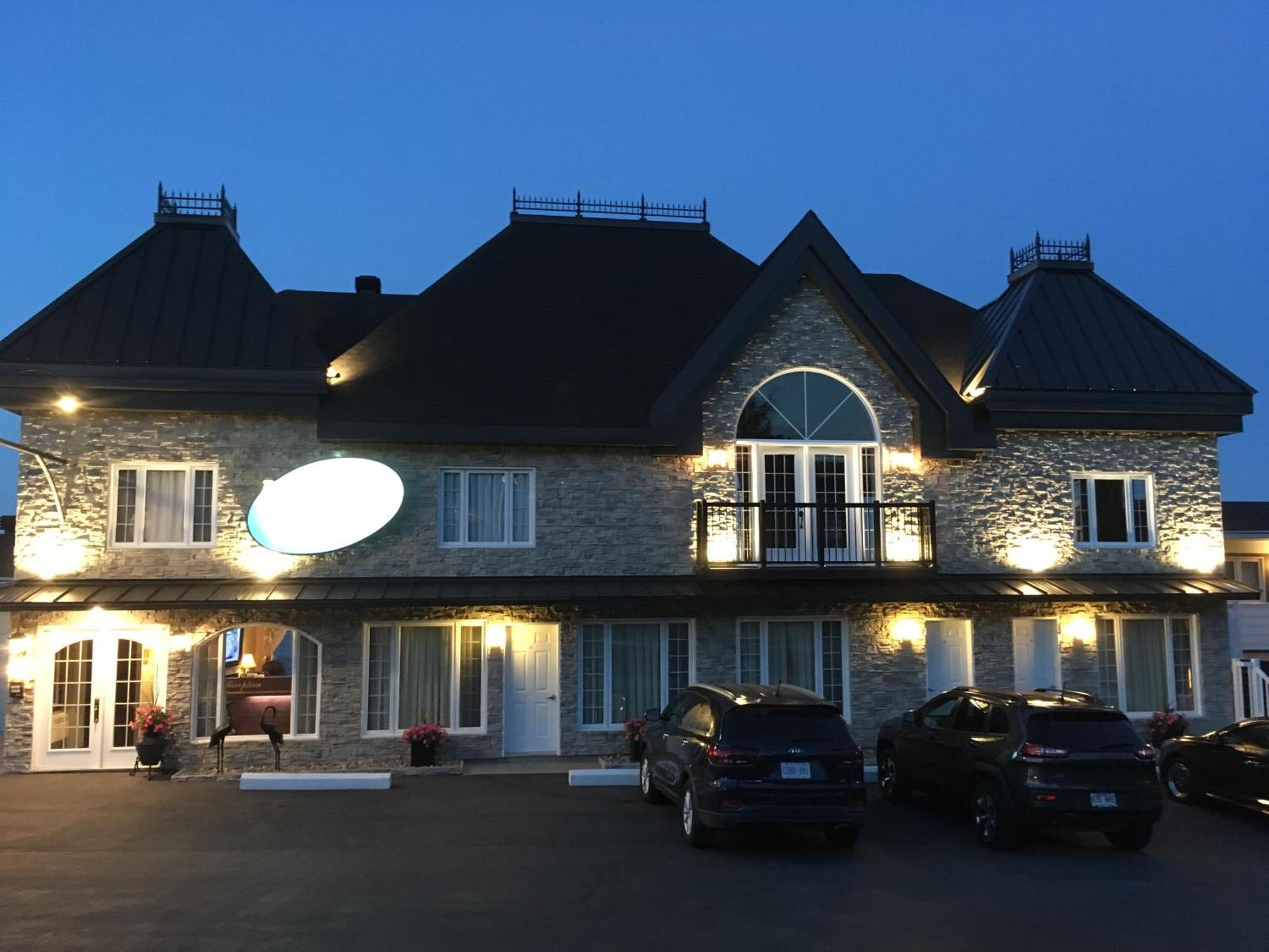 Motel Vue Belvedere Saint-Simeon  Bagian luar foto